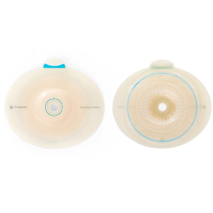 SenSura® Mio Flex Ostomy Barrier Precut, Standard Wear Elastic Adhesive 50 mm Flange Red Code System 13/16 Inch Opening (1011418_BX)
