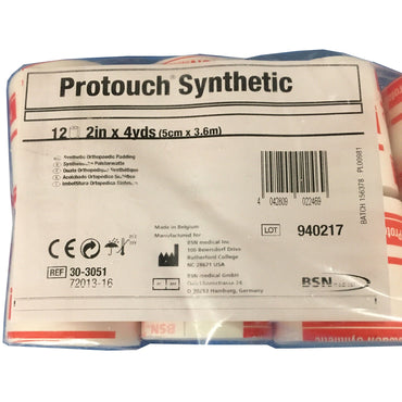 Protouch® Synthetic Cast Padding Undercast 2 Inch X 4 Yard Synthetic NonSterile (364110_PK)