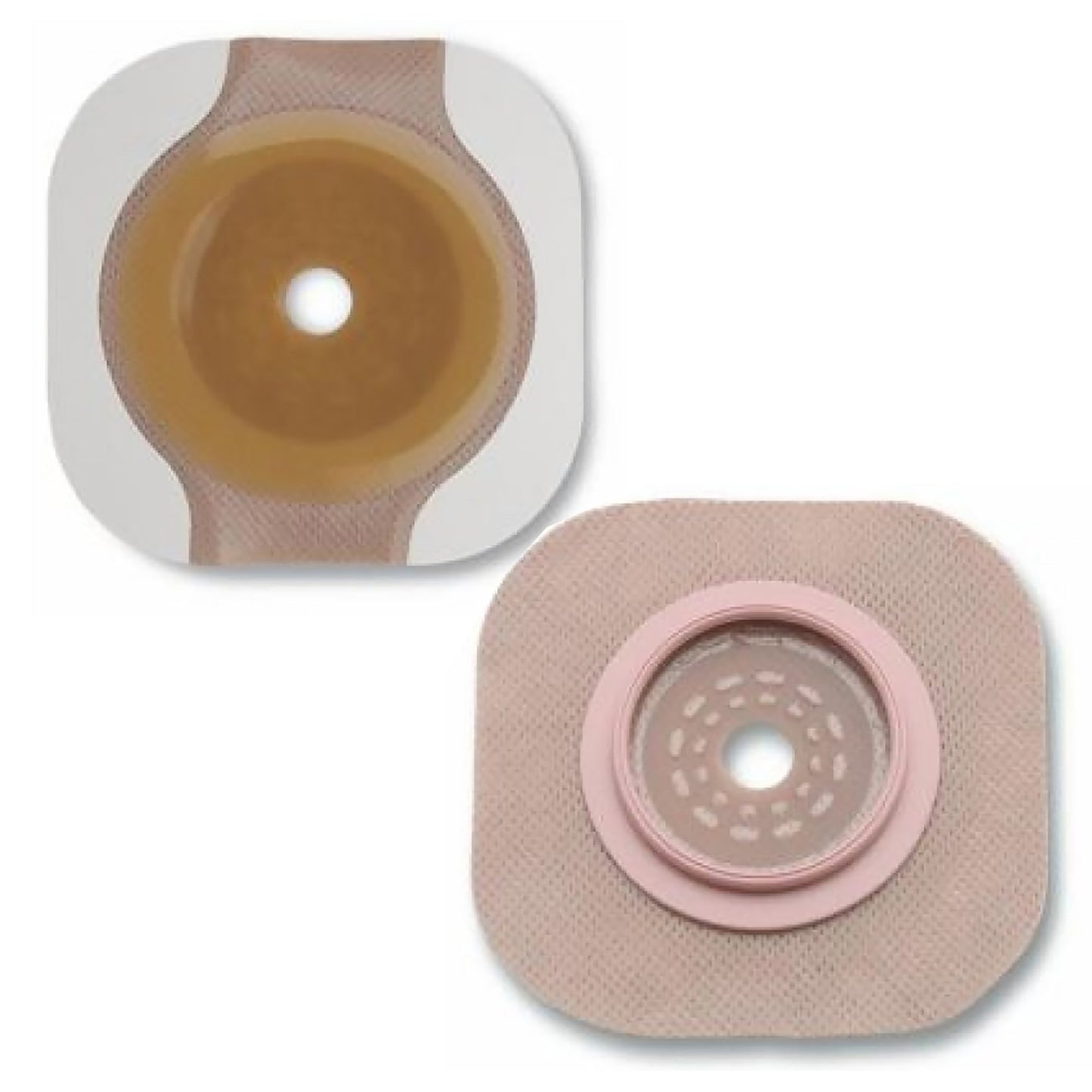 New Image™ Flextend™ Ostomy Barrier Trim to Fit, Extended Wear Adhesive Tape 44 mm Flange Green Code System Hydrocolloid Up to 1-1/4 Inch Opening (468293_EA)