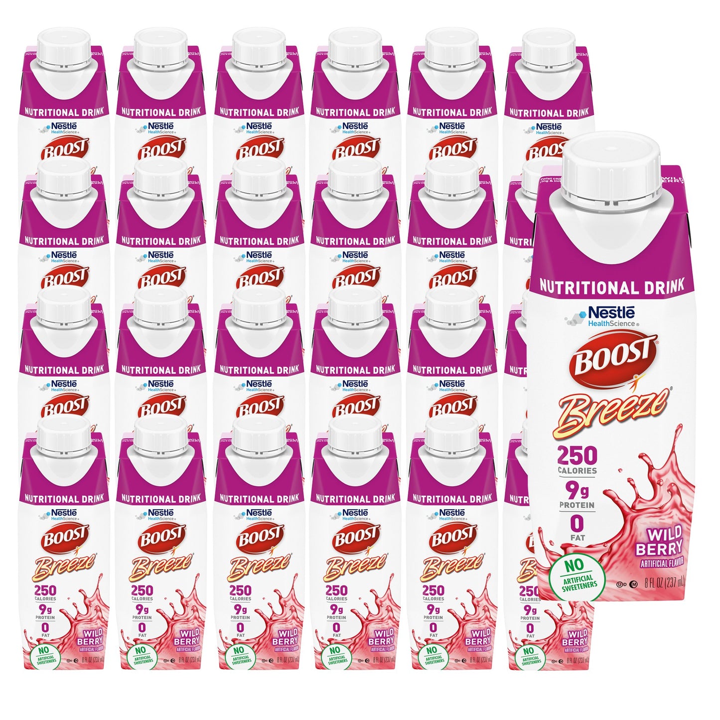 Boost Breeze® Oral Supplement Wild Berry Flavor Liquid 8 oz. Carton (1178531_CS)