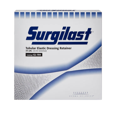 Surgilast® Elastic Net Retainer Dressing Tubular Elastic 25 Yard Size 4 White Large Hand / Arm / Leg / Foot NonSterile (450915_BX)