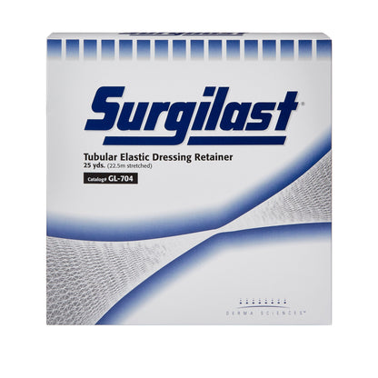 Surgilast® Elastic Net Retainer Dressing Tubular Elastic 25 Yard Size 4 White Large Hand / Arm / Leg / Foot NonSterile (450915_BX)