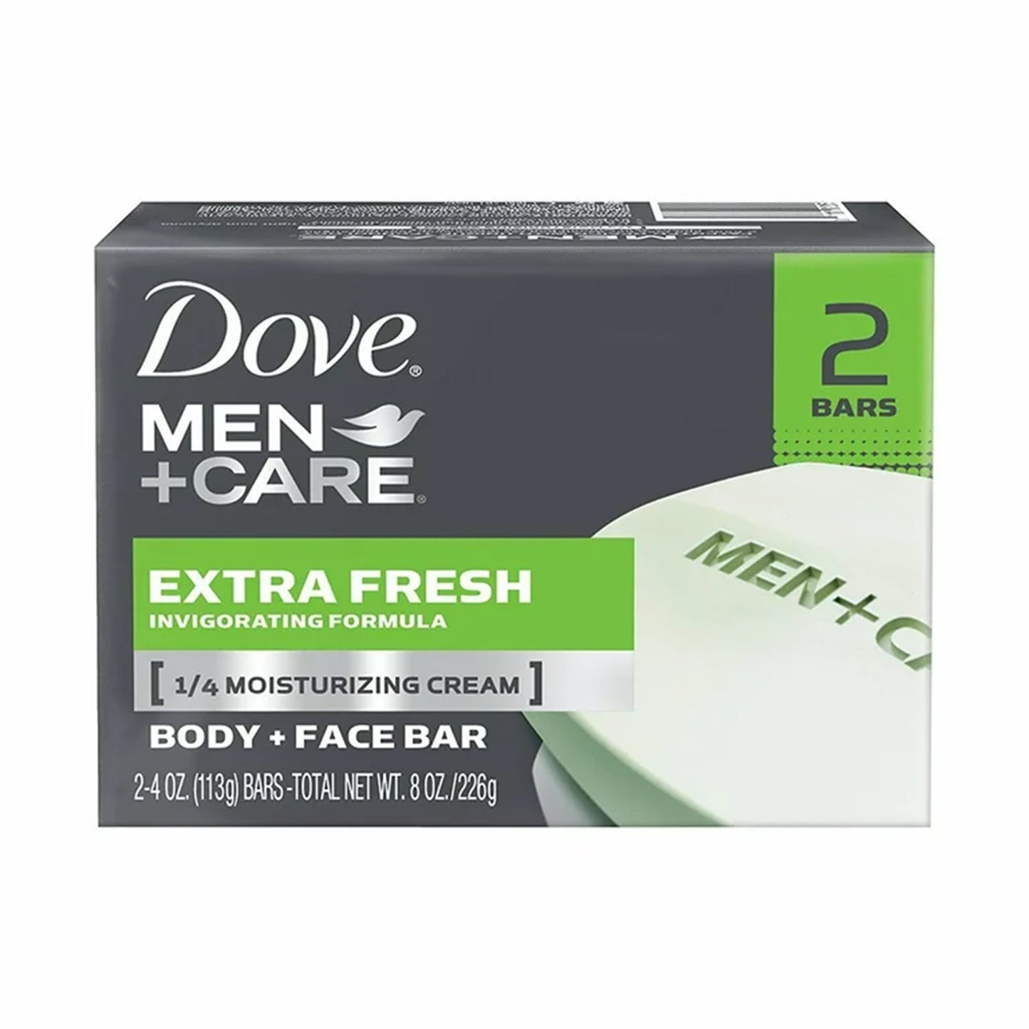 Dove® Men+Care Soap Bar 3.75 oz. Individually Wrapped Extra Fresh Scent (1230887_PK)