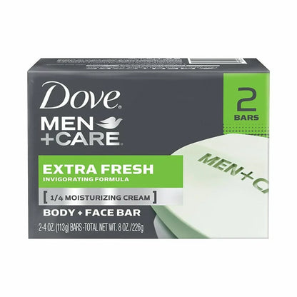Dove® Men+Care Soap Bar 3.75 oz. Individually Wrapped Extra Fresh Scent (1230887_PK)
