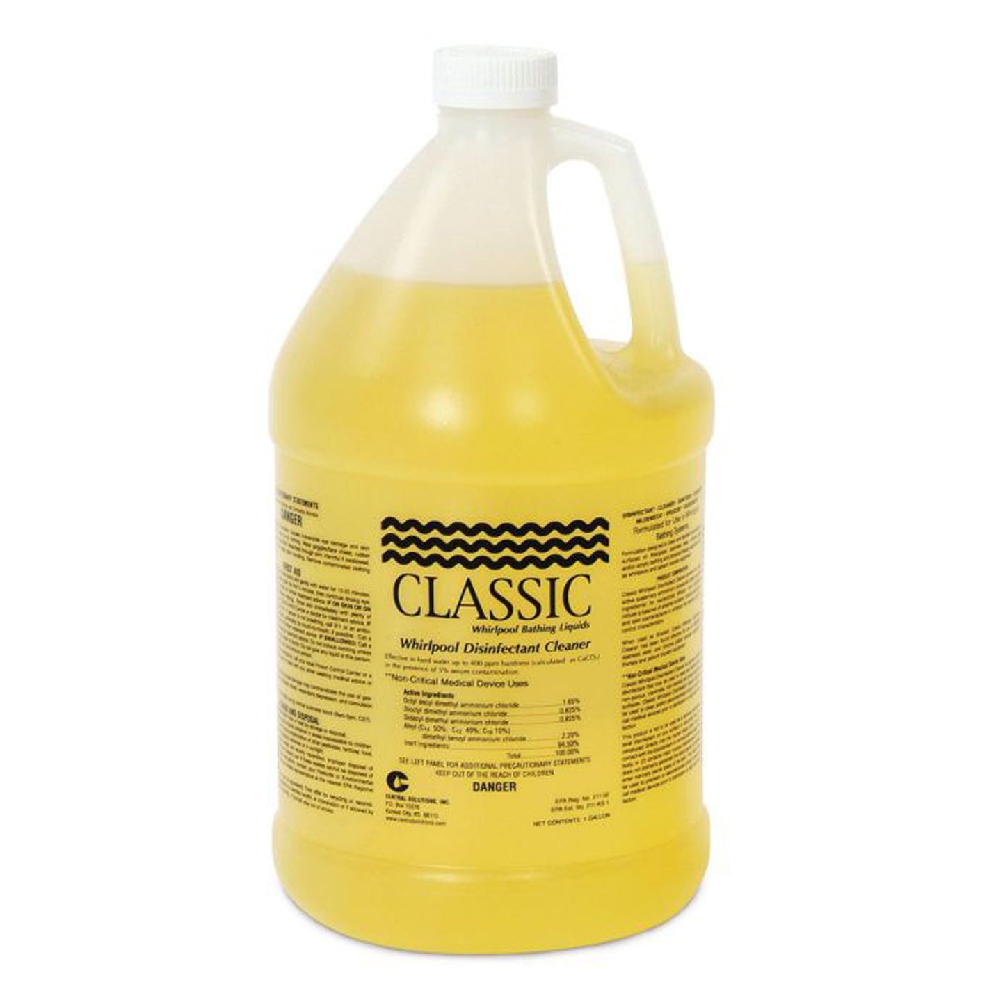 Classic® Surface Disinfectant Cleaner Quaternary Based Manual Pour Liquid 1 gal. Jug Floral Scent NonSterile (478224_CS)