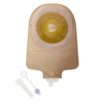Premier™ Urostomy Pouch One-Piece System 9 Inch Length Convex, Pre-Cut 1-1/8 Inch Stoma Drainable (869209_BX)