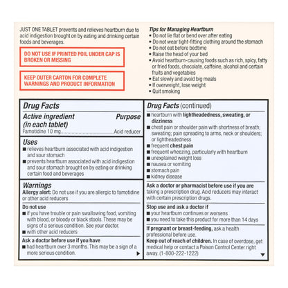 Foster & Thrive™ Antacid 10 mg Strength Tablet 90 per Box (1238961_BX)