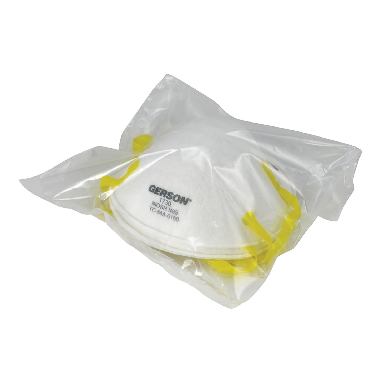 Gerson® Particulate Respirator / Surgical Mask Medical N95 Not Rated Elastic Strap One Size Fits Most (464696_BX)