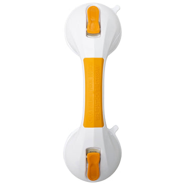 McKesson Suction-Cup Grab Bar White / Yellow Plastic (1103365_CS)