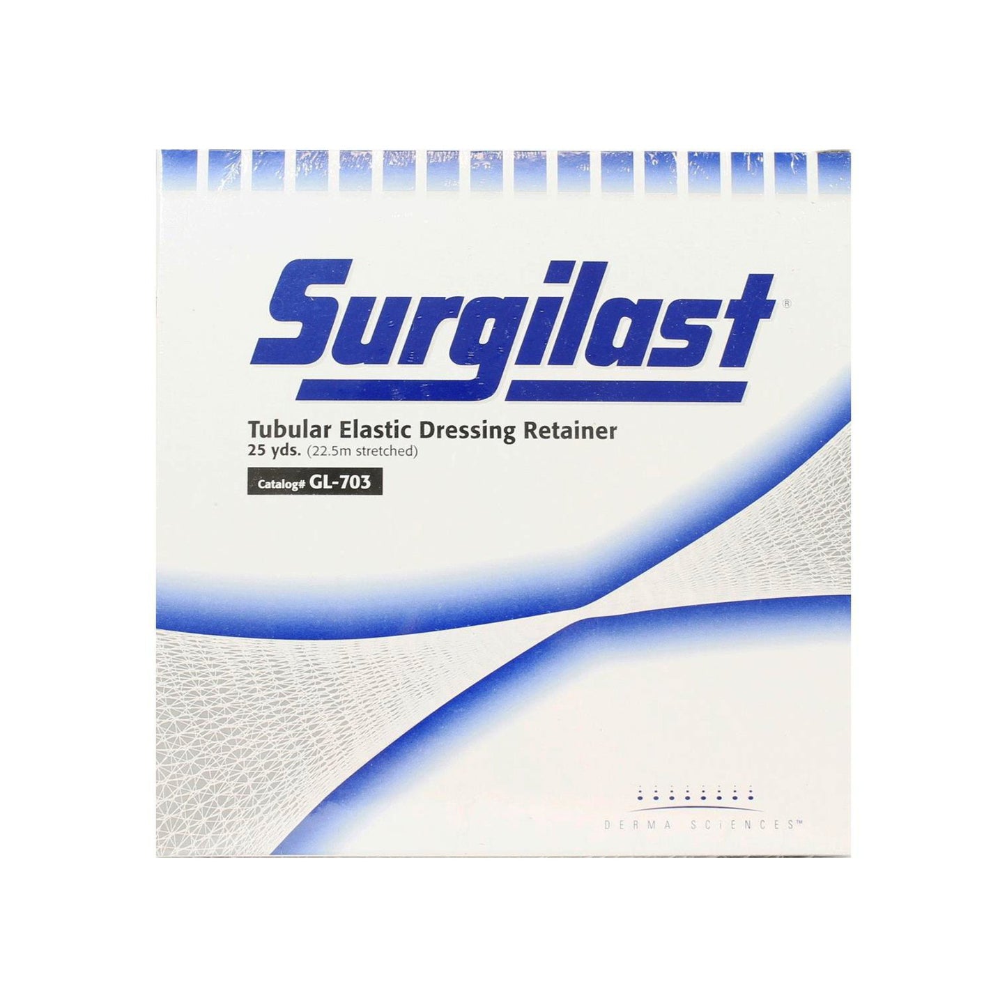 Surgilast® Elastic Net Retainer Dressing Tubular Elastic 25 Yard Size 3 White Medium Hand / Arm / Leg / Foot NonSterile (472653_BX)