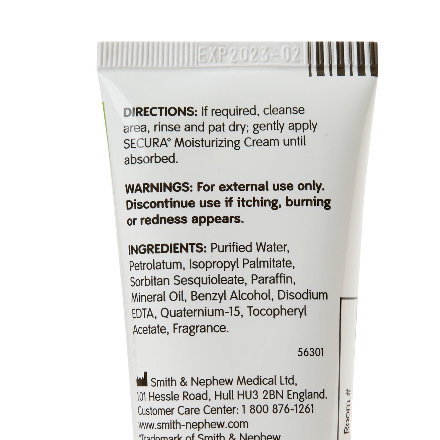 Secura™ Hand and Body Moisturizer 3 oz. Tube Unscented Cream (235839_CS)