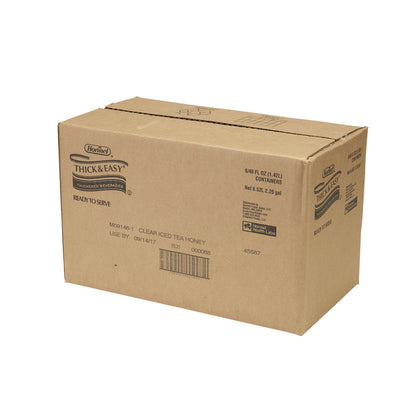 Thick & Easy® Thickened Beverage 46 oz. Bottle Iced Tea Flavor Liquid IDDSI Level 3 Moderately Thick/Liquidized (732816_EA)