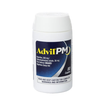 Advil® PM Night Time Pain Relief 200 mg - 38 mg Strength Ibuprofen Capsule (1230529_BT)