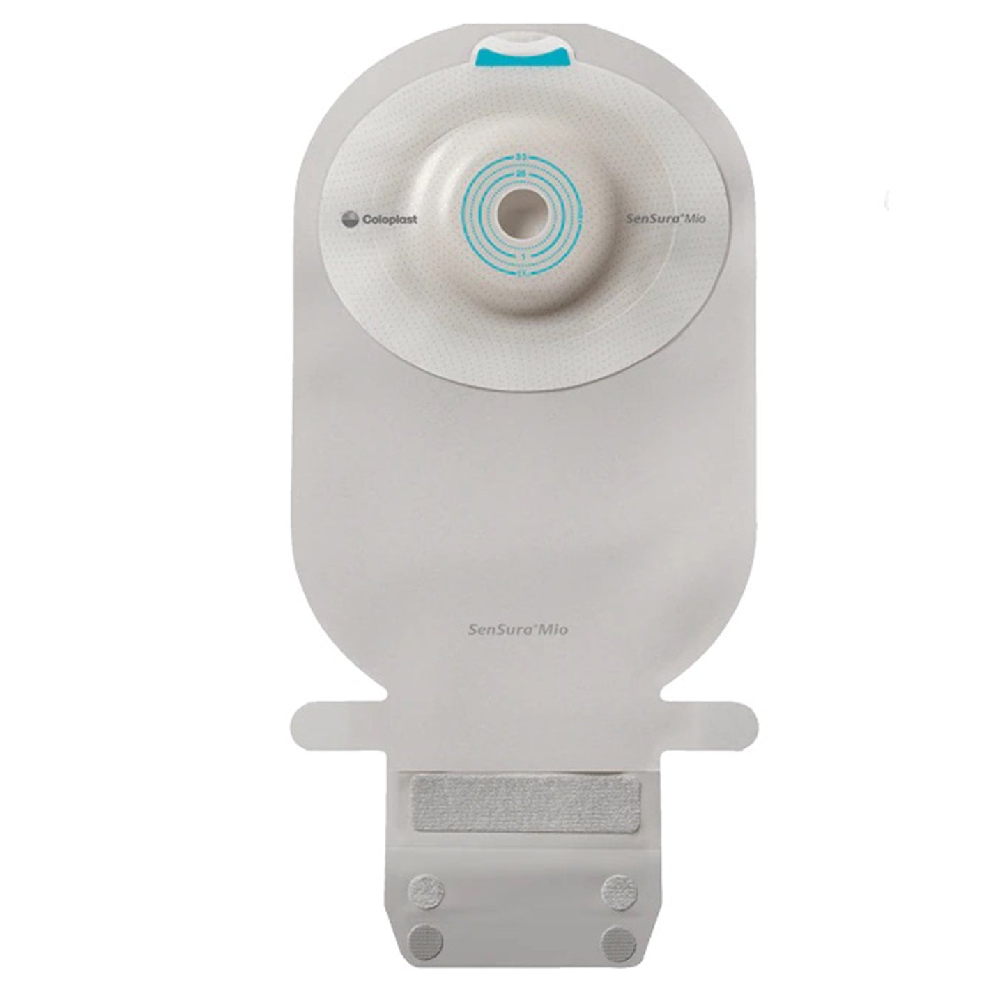 SenSura® Mio Convex Ostomy Pouch One-Piece System 11 Inch Length, Maxi Deep Convex, Pre-Cut 13/16 Inch Stoma Drainable (1006188_BX)