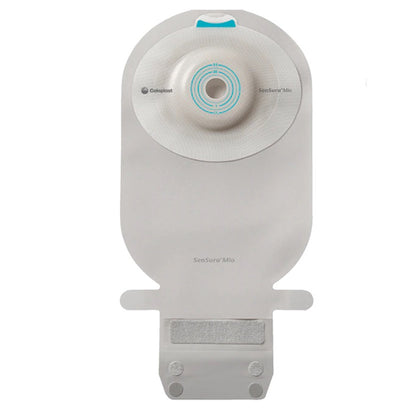 SenSura® Mio Convex Ostomy Pouch One-Piece System 11 Inch Length, Maxi Deep Convex, Pre-Cut 13/16 Inch Stoma Drainable (1006188_BX)