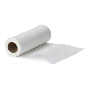 McKesson Headrest Paper Roll 8-1/2 Inch Width 125 Foot Length White Crepe (1149920_CS)