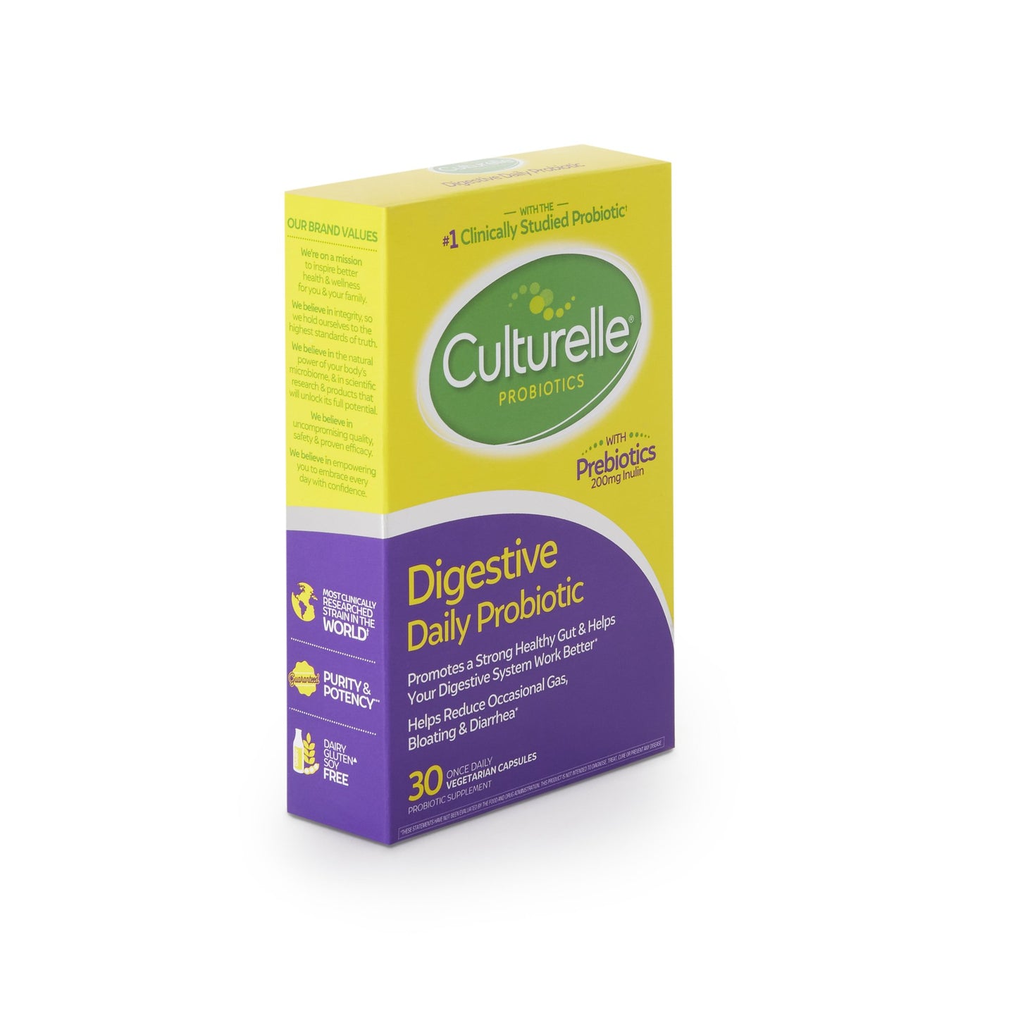 Culturelle® Probiotic Dietary Supplement 30 per Box Capsule (871078_BX)