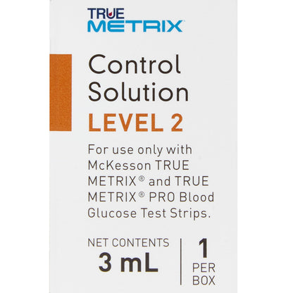 McKesson TRUE METRIX® Blood Glucose Control Solution 3 mL Level 2 (960301_EA)