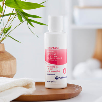 Sween® Lotion Hand and Body Moisturizer 4 oz. Bottle Scented Lotion CHG Compatible (678501_EA)