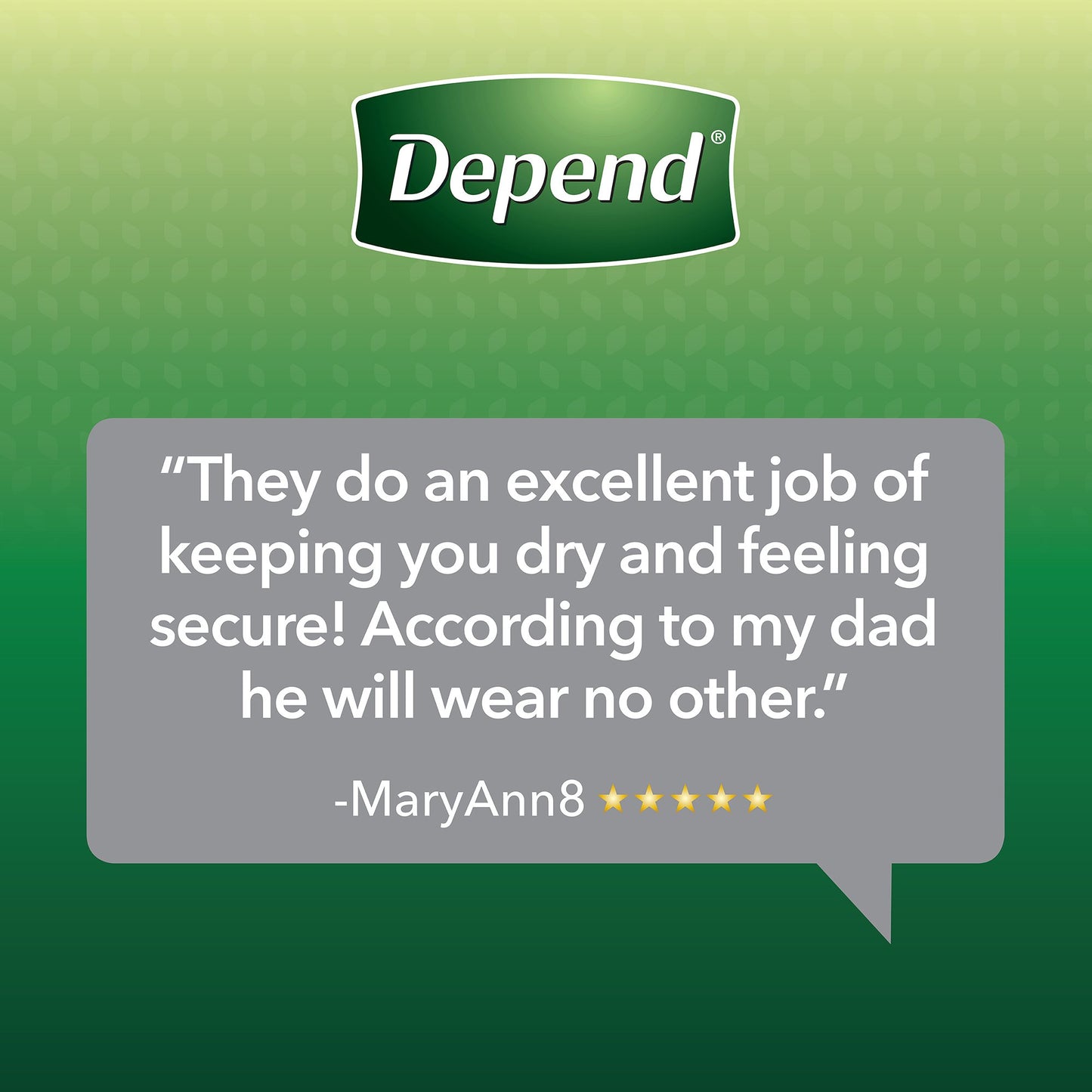 Depend® Fresh Protection Male Adult Absorbent Underwear Waistband Style Small / Medium Disposable Heavy Absorbency (984194_CS)