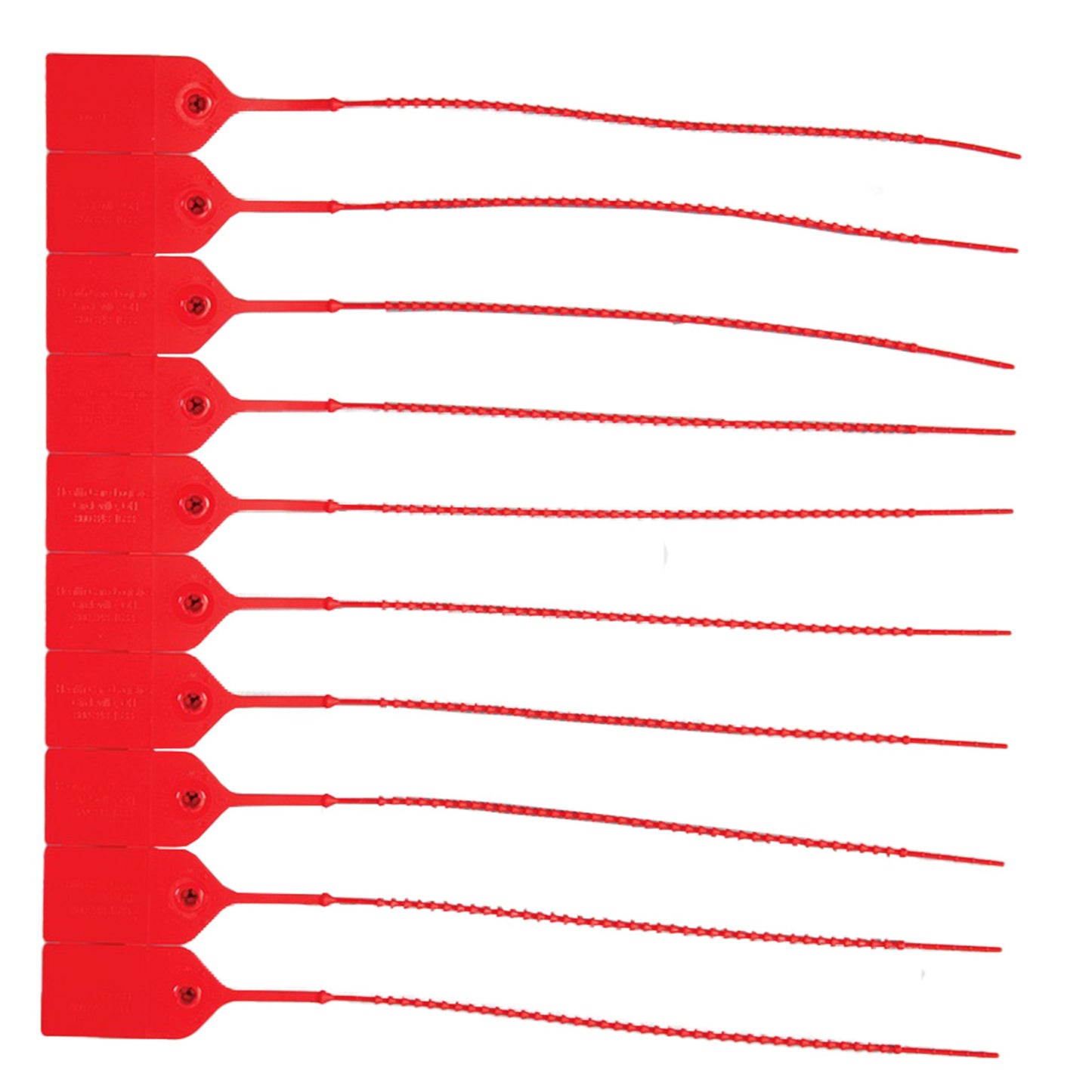 Health Care Logistics Pull-Tight Seal UnNumbered Red Polypropylene 9 Inch (356480_EA)