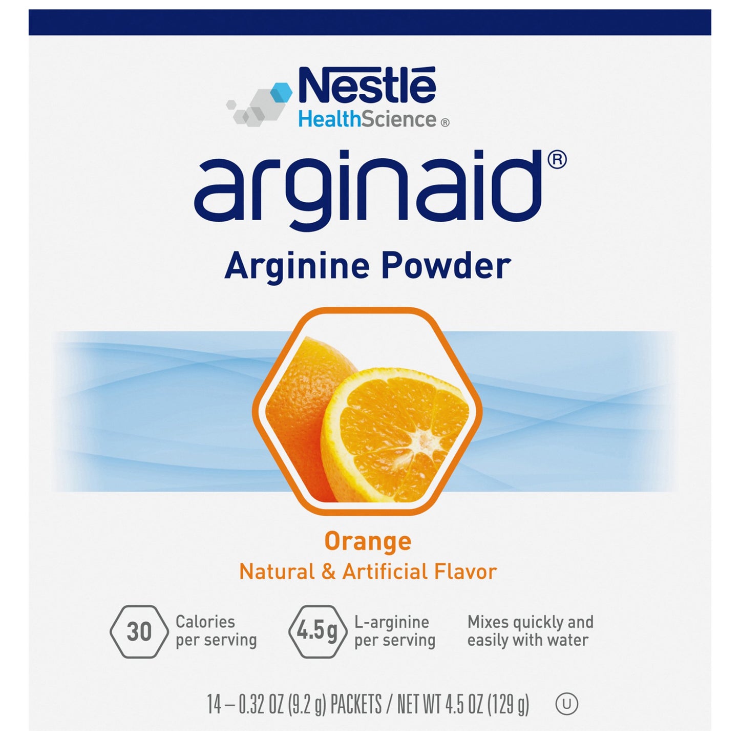 Arginaid® Oral Supplement Orange Flavor Powder 0.32 oz. Individual Packet (746879_CS)
