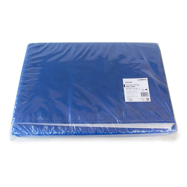 McKesson Sterilization Wrap White / Blue 48 X 48 Inch Dual Layer SMS Polypropylene (1245165_CS)