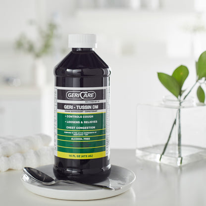 Geri-Care® Cold and Cough Relief 100 mg - 10 mg / 5 mL Strength Syrup 16 oz. (633798_CS)