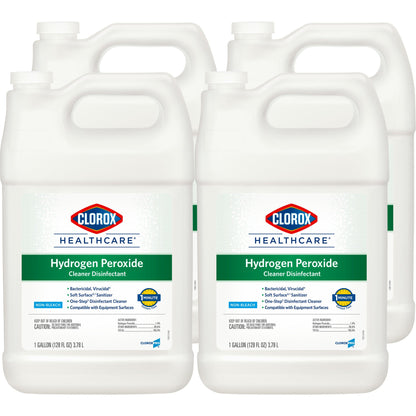 Clorox Healthcare® Surface Disinfectant Cleaner Refill Peroxide Based Manual Pour Liquid 1 gal. Jug Unscented NonSterile (914232_EA)