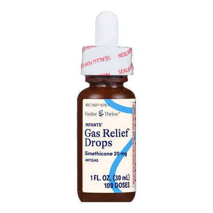 Foster & Thrive™ Infant Gas Relief 20 mg / 0.3 mL Strength Oral Drops 1 oz. (1235094_BT)