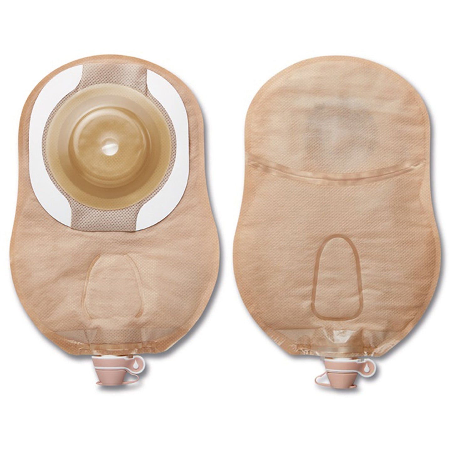 CeraPlus™ Urostomy Pouch One-Piece System 9 Inch Length Soft Convex, Pre-Cut 7/8 Inch Stoma Drainable (1109577_BX)