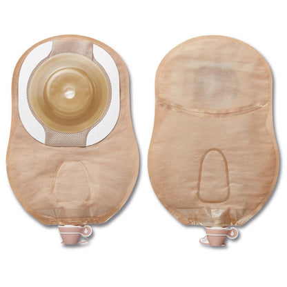 CeraPlus™ Urostomy Pouch One-Piece System 9 Inch Length Soft Convex, Pre-Cut 7/8 Inch Stoma Drainable (1109577_BX)