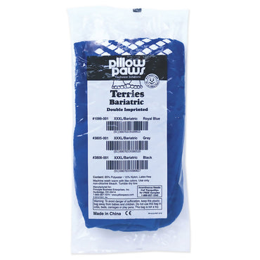 Pillow Paws® 360° Imprint Slipper Socks Unisex Adult 3X-Large / X-Wide All Around Tread Single Patient Use Royal Blue (554158_PR)
