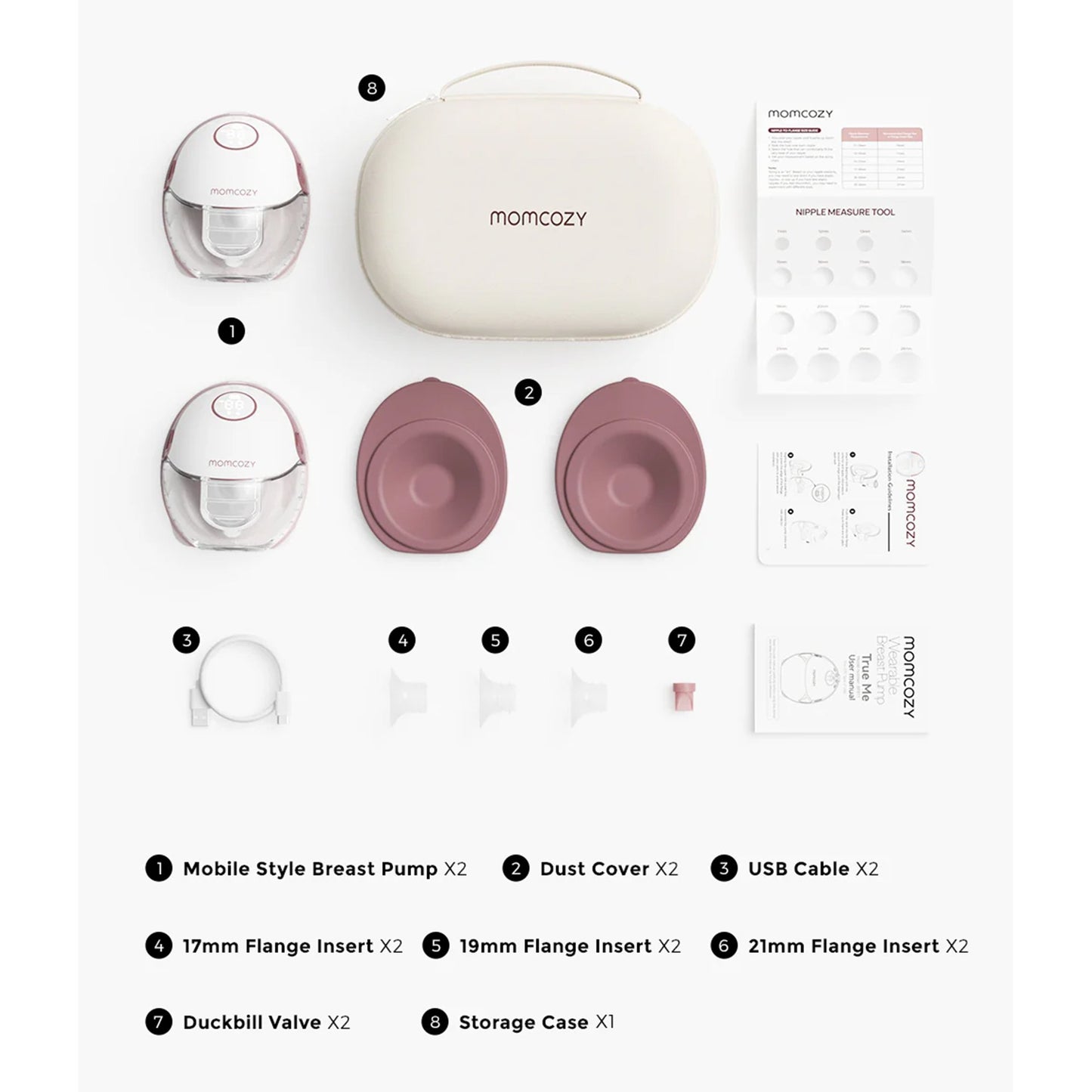 Momcozy Mobile Style™ M6 Hands Free Double Electric Breast Pump Momcozy Mobile Style™ M6 (1268120_EA)