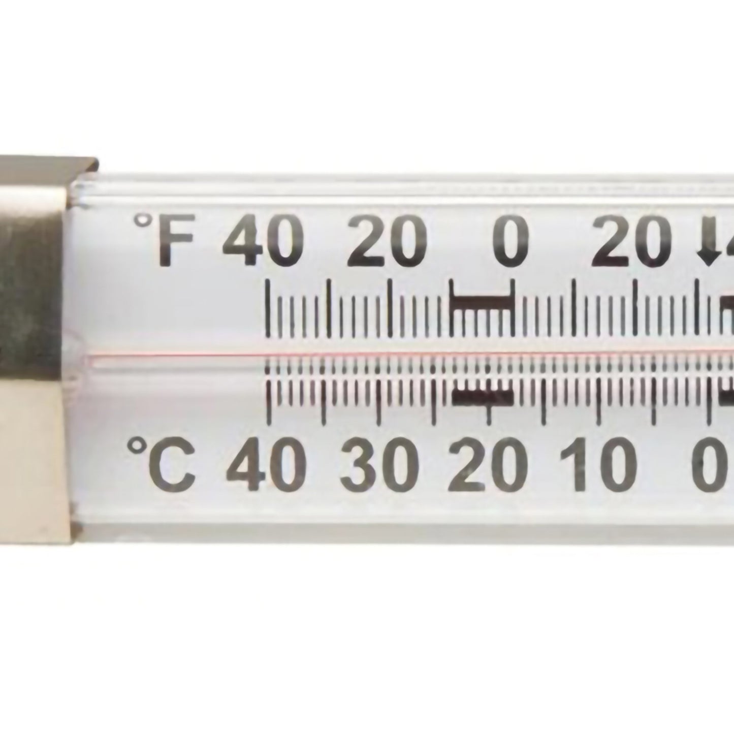 Fisherbrand™ Durac® Refrigerator / Freezer Thermometer Fahrenheit / Celsius -40° to +80°F (-40° to +25°C) Without External Probe Wall Mount Does Not Require Power (822793_EA)