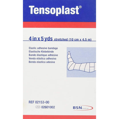 Tensoplast® Elastic Adhesive Bandage 4 Inch X 5 Yard No Closure Tan NonSterile Medium Compression (280229_EA)