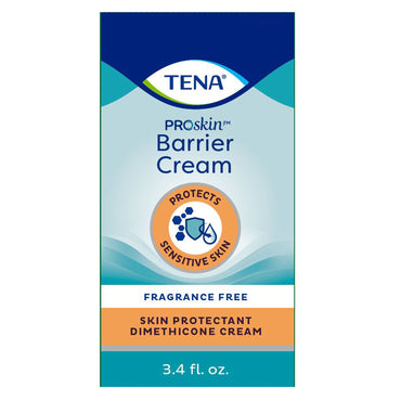 Tena® Proskin™ Barrier Cream Skin Protectant 3.4 oz. Tube Unscented Cream (1200278_CS)