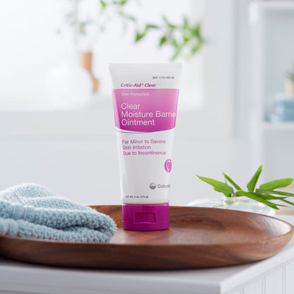 Critic-Aid® Clear Skin Protectant with CMC 6 oz. Tube Scented Ointment CHG Compatible (542818_TU)