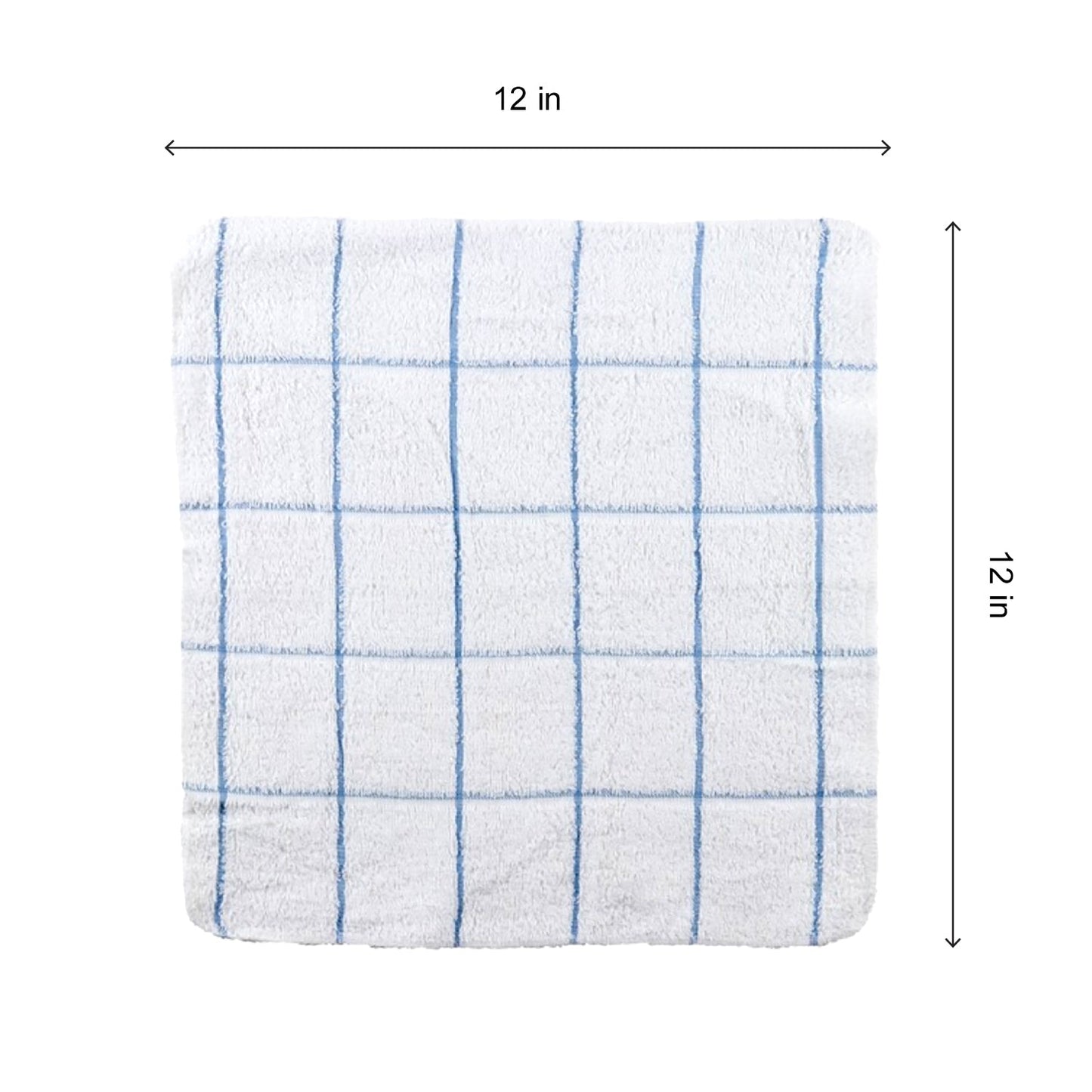 Arkwright Home® Cooks Linen Dishcloth 12x12 Blue, 12/Pack (DISH-BLUE)
