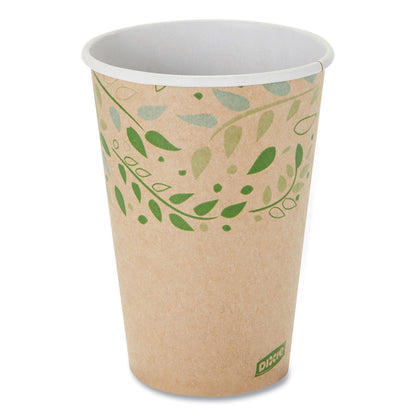 Dixie EcoSmart Recycled Hot/Cold Cups, 16 oz, Kraft Paper, 1,000/Carton (DXE2346R)