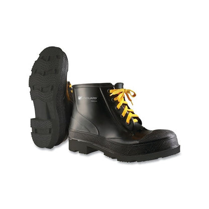 Dunlop® Protective Footwear Monarch Steel Toe Ankle Boots, Lace-Up, Men's 10, Polyester/PVC, Black (868-866040010)