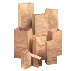 DURO GX8 8# Natural Paper Grocery Bags, Extra Heavy-Duty (BAGGX8)