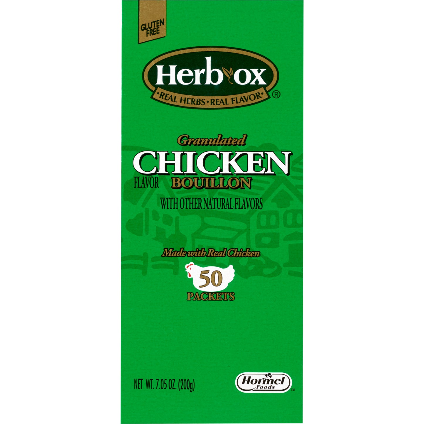 Herb-Ox® Instant Broth Chicken Flavor Liquid 7.5 oz. Individual Packet (1142002_BX)
