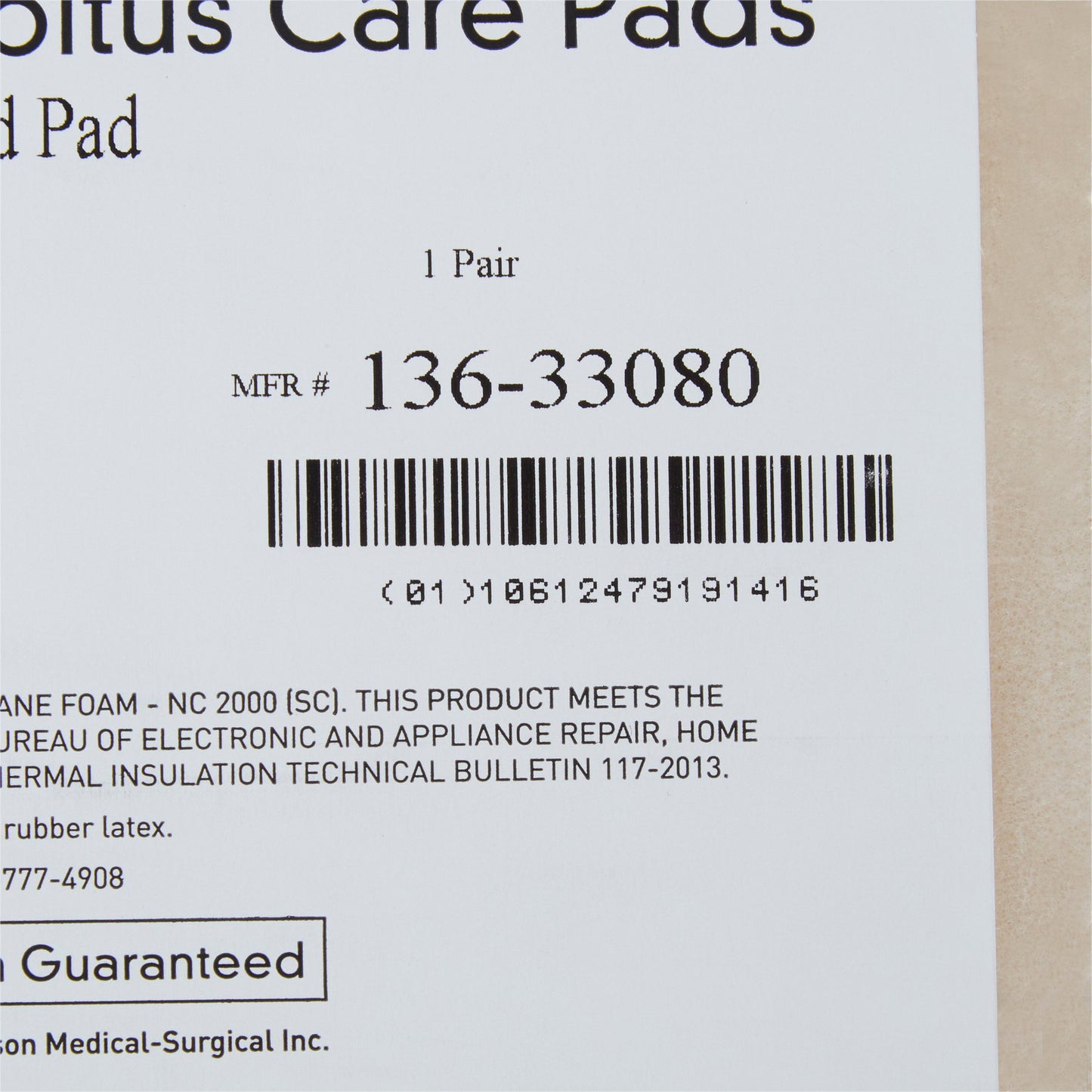 McKesson Armboard Pads For Use with Adding Aditional Padding to Standard Armboards (929209_EA)