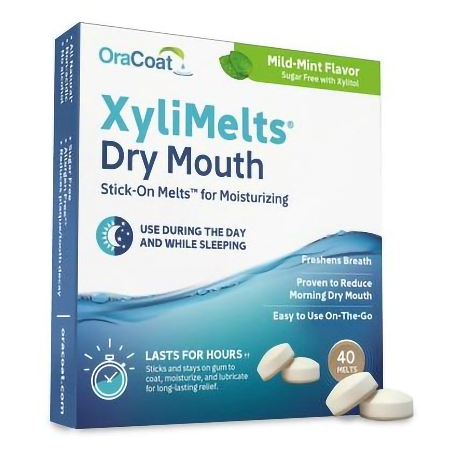 XyliMelts® Mouth Moisturizer 40 per Pack Melt (1231549_CT)