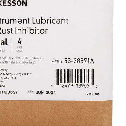 McKesson Instrument Lubricant Liquid 1 gal. Jug (1200269_EA)