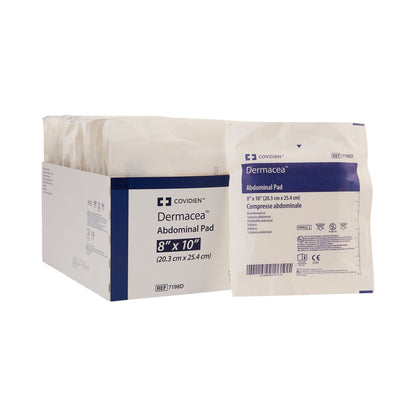 Dermacea™ Abdominal Pad 8 X 10 Inch Sterile 1 per Pack (566397_CS)