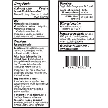 Fleet® Enema 1.25 oz. 10 mg Strength Bisacodyl (314192_EA)