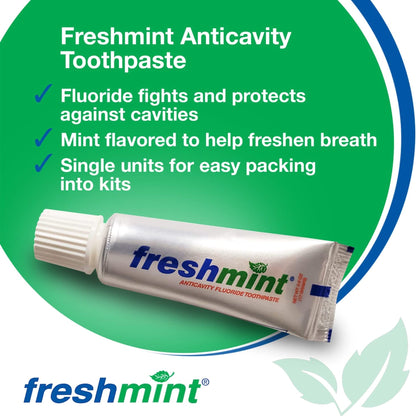 freshmint® Toothpaste Fresh Mint Flavor 0.6 oz. Tube (880996_BX)