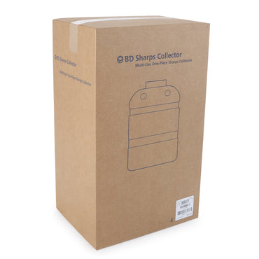 BD™ Sharps Container Red Base 18 H X 7-1/2 W X 10-1/2 D Inch Vertical Entry 5 Gallon (169746_CS)